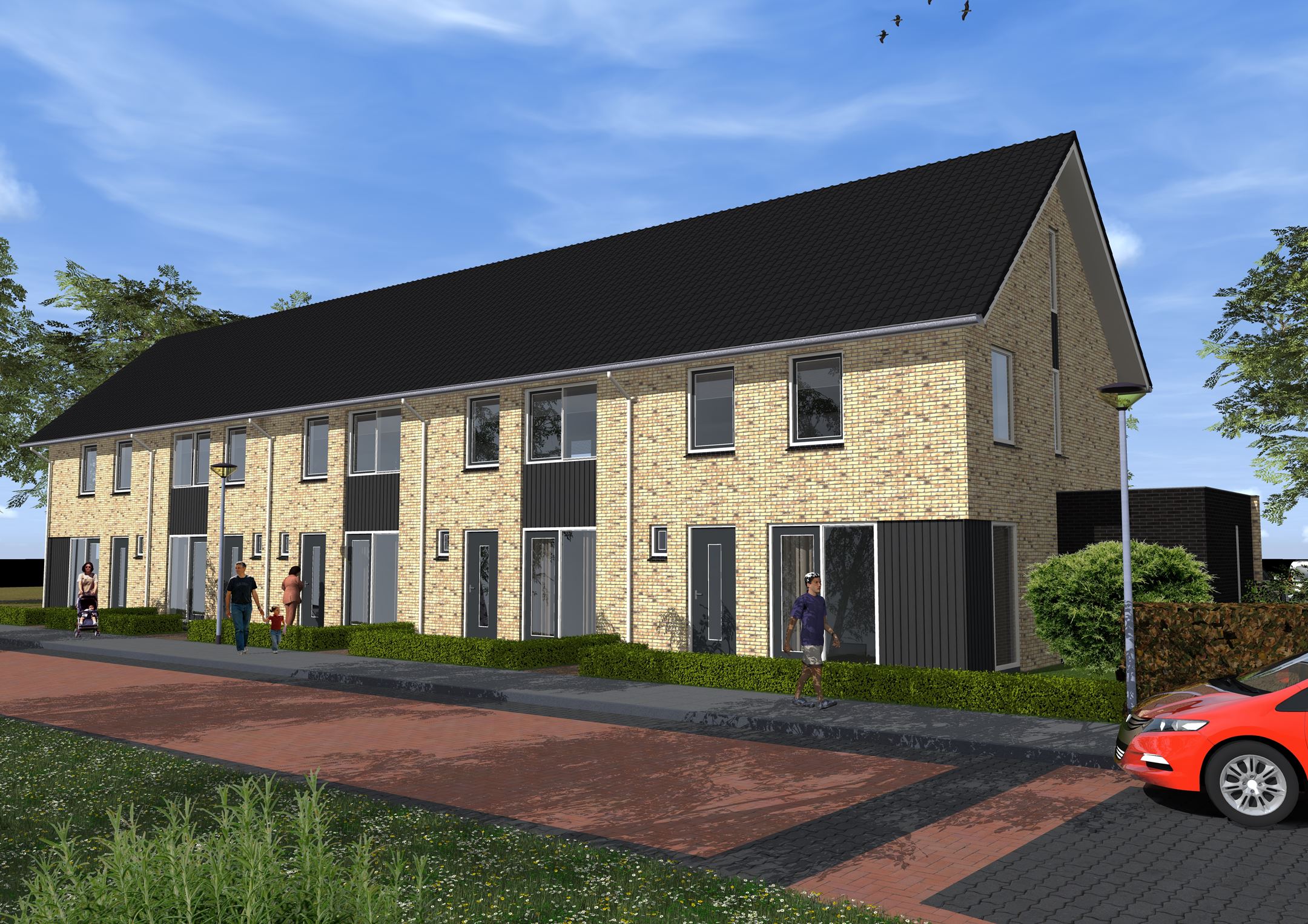 Bouwbedrijf Scheenstra ontwikkelt en bouwt.